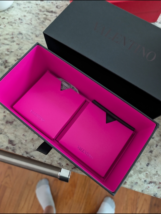 NIB Valentino V-Uno Red Gold Sunglasses VLS-107D-55 Made in Japan MSRP $790